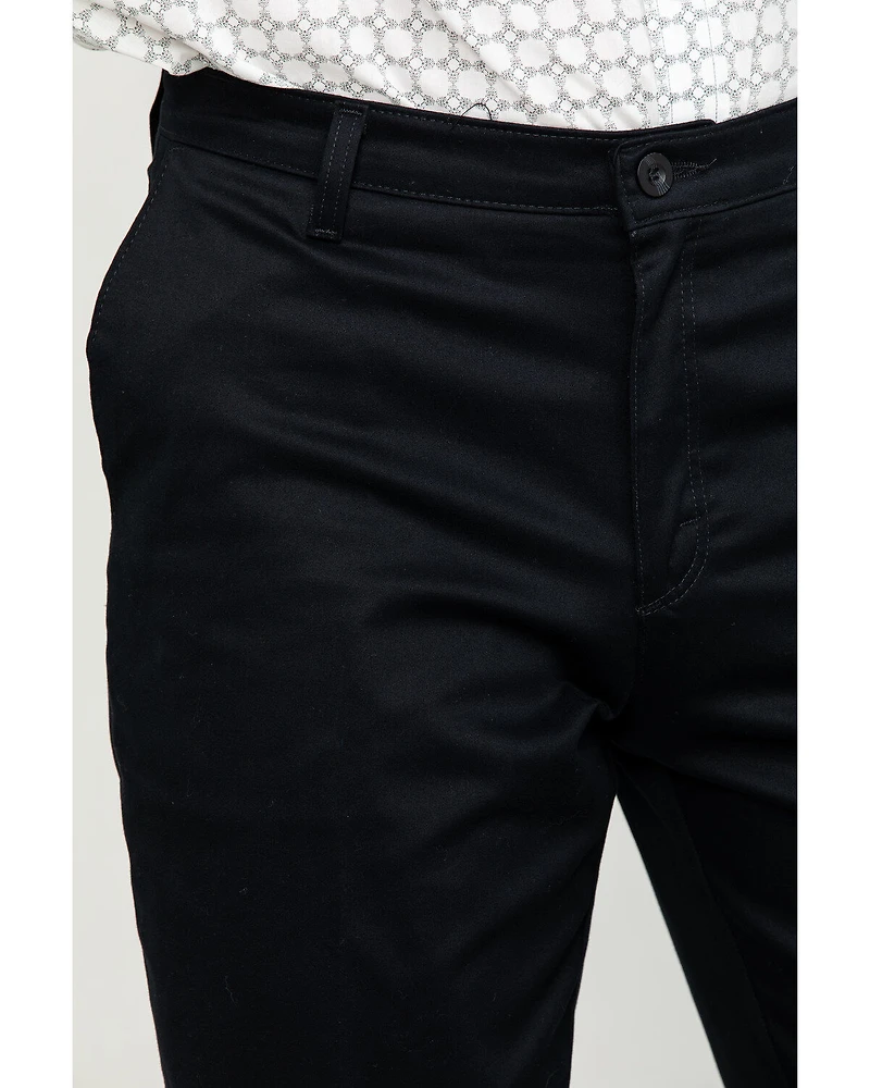 Wrangler Men's Casual Flat Front Western Pants