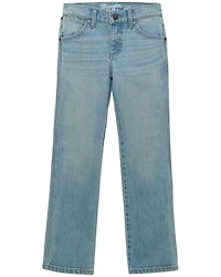 Wrangler Retro Boys' Mendenhall Light Wash Slim Straight Stretch Denim Jeans