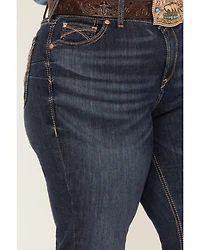 Ariat Women's Perfect Rise Analise Stackable Straight Leg Jeans - Plus