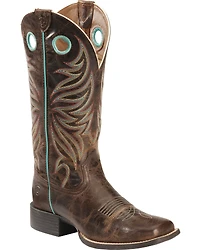 Ariat Women's Round Up Ryder Western Boots - Broad Square Toe