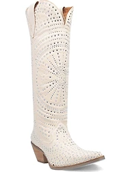 Dingo Women's Honkytonk Studded Tall Western Boots - Snip Toe
