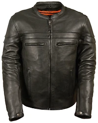 Milwaukee Leather Men's Sporty Scooter Crossover Jacket