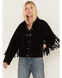 Understated Leather Women's Howling Moon Fringe Jacket
