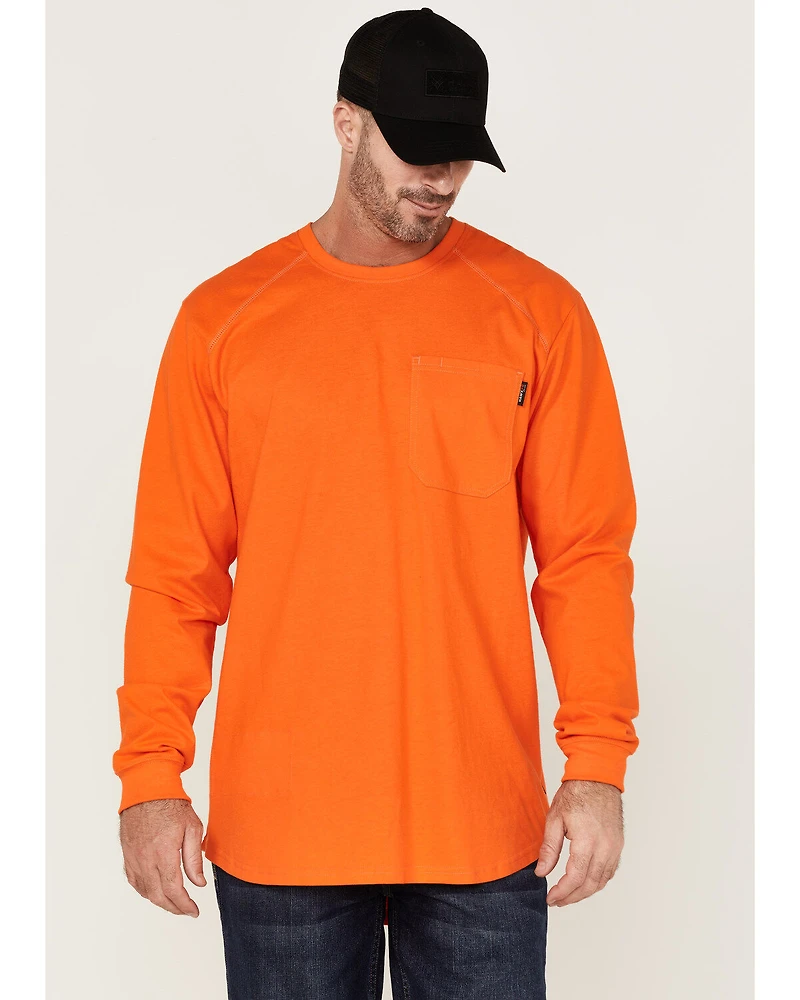 Hawx Men's FR Pocket Long Sleeve Work T-Shirt