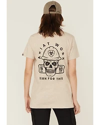 Ariat Women's Rebar Born For This Short Sleeve Graphic Work Tee