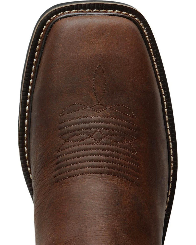 Justin Men's Stampede 11" Steel Toe Western Work Boots