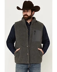 Brothers and Sons Men's Reversible Sherpa Down Vest