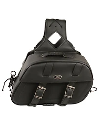 Milwaukee Leather Zip-Off Throw Over Rounded Saddle Bag