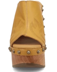 Dingo Women's Free Spirit Wooden Sandals