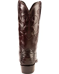 Lucchese Men's Charles Ultra Belly Caiman Exotic Western Boots - Round Toe