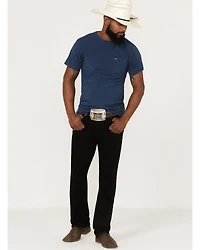 Moonshine Spirit Men's Night Star Wash Decker Slim Straight Stretch Denim Jeans
