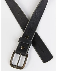 Brothers and Sons Men's Embossed Logo Belt