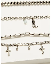 Shyanne Women's Cross Bracelet Set - 3 Piece