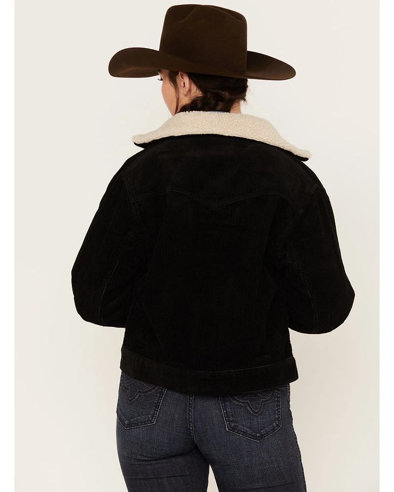 Wrangler Women's Corduroy Western Ranch Jacket