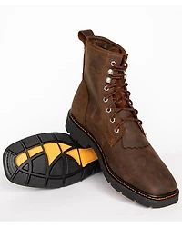 Cody James® Men's Waterproof Lace-Up Western Work Boots