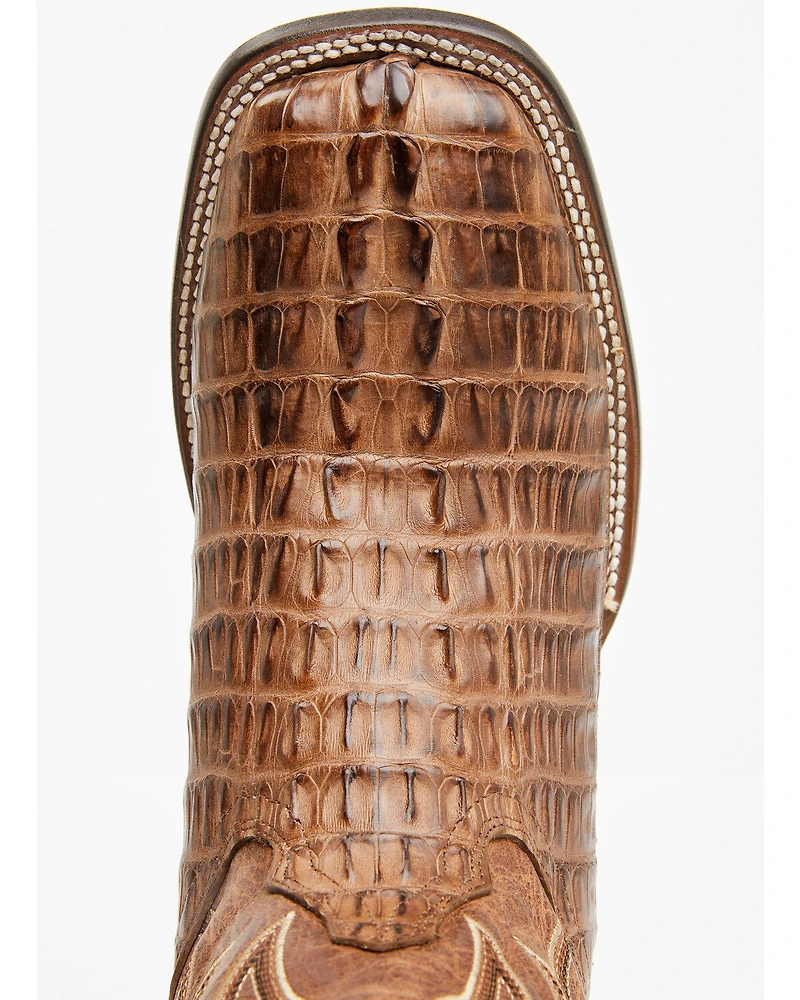 Cody James Men's Exotic Caiman Tail Western Boots - Broad Square Toe
