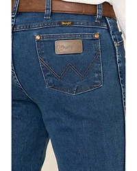 Wrangler Men's Active Flex Stonewash Slim Cowboy Cut Jeans