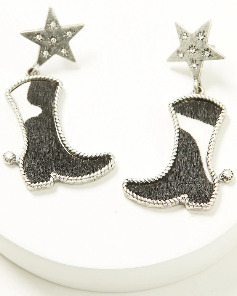 Idyllwind Women's Feliccia Cowboy Boot Earrings
