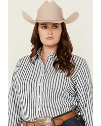 Ariat Women's Kirby Striped Print Long Sleeve Button-Down Stretch Western Shirt - Plus