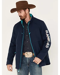 RANK 45® Men's Irwin Logo Softshell Jacket
