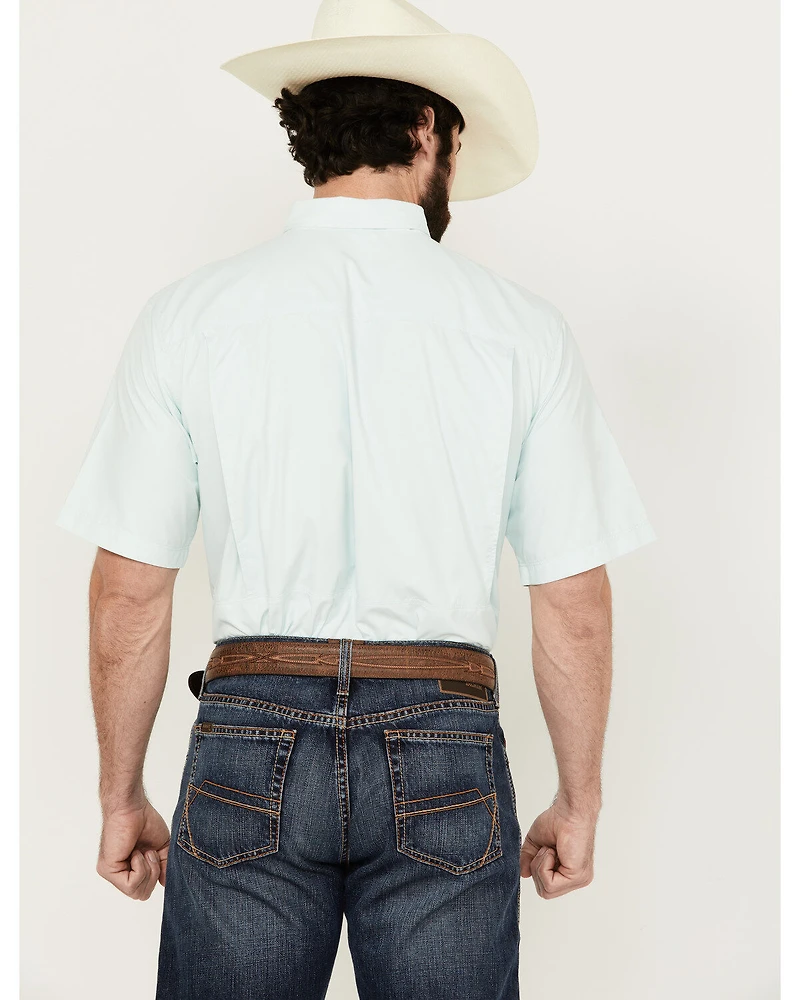 Ariat Men's VenTek Outbound Solid Short Sleeve Button-Down Performance Western Shirt