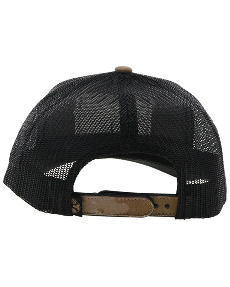 Hooey Men's Camo Liberty Roper Flag Patch Trucker Cap