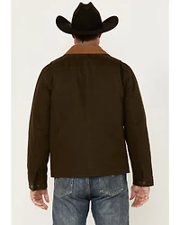 Pendleton Men's Carson City Solid Canvas Lined Zip-Up Jacket