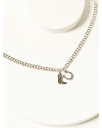 Shyanne Women's Boot and Horseshoe Charm Necklace