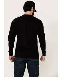 Troll Co Men's Dirty Hands Clean Money Long Sleeve Graphic T-Shirt