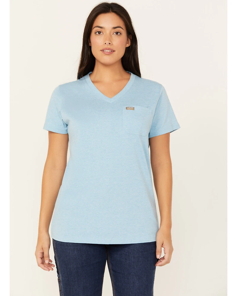 Ariat Women's Rebar Cotton Strong Short Sleeve Work Tee