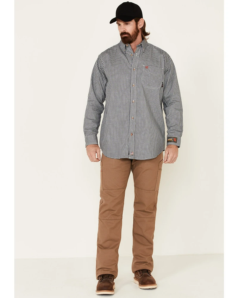 Ariat Men's FR Check Long Sleeve Work Shirt