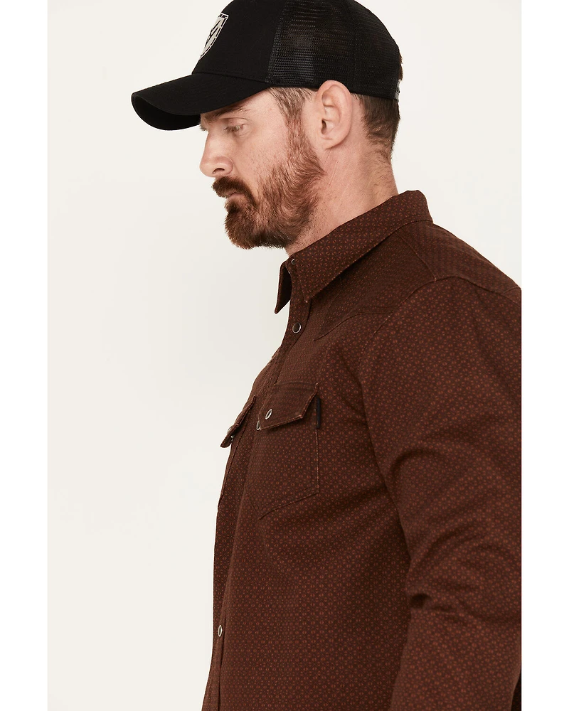 Cody James Men's FR Solid Long Sleeve Snap Western Shirt