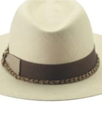 Bullhide Natural Summerville Panama Fedora Straw Hat
