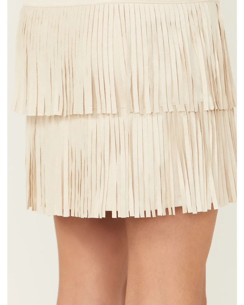 Shyanne Girls' Fringe Skirt