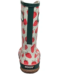 Bogs Boys' Skipper II Strawberries Rainboots