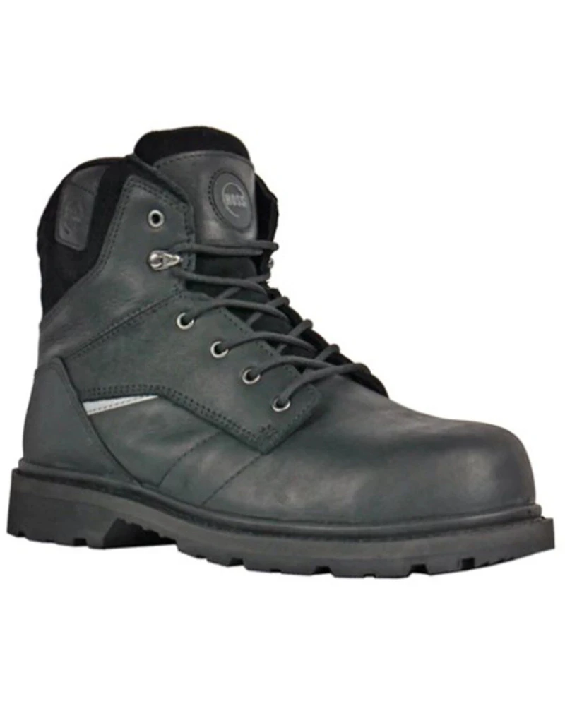 Hoss Men's Carson 6" Lace-Up Work Boots - Composite Toe