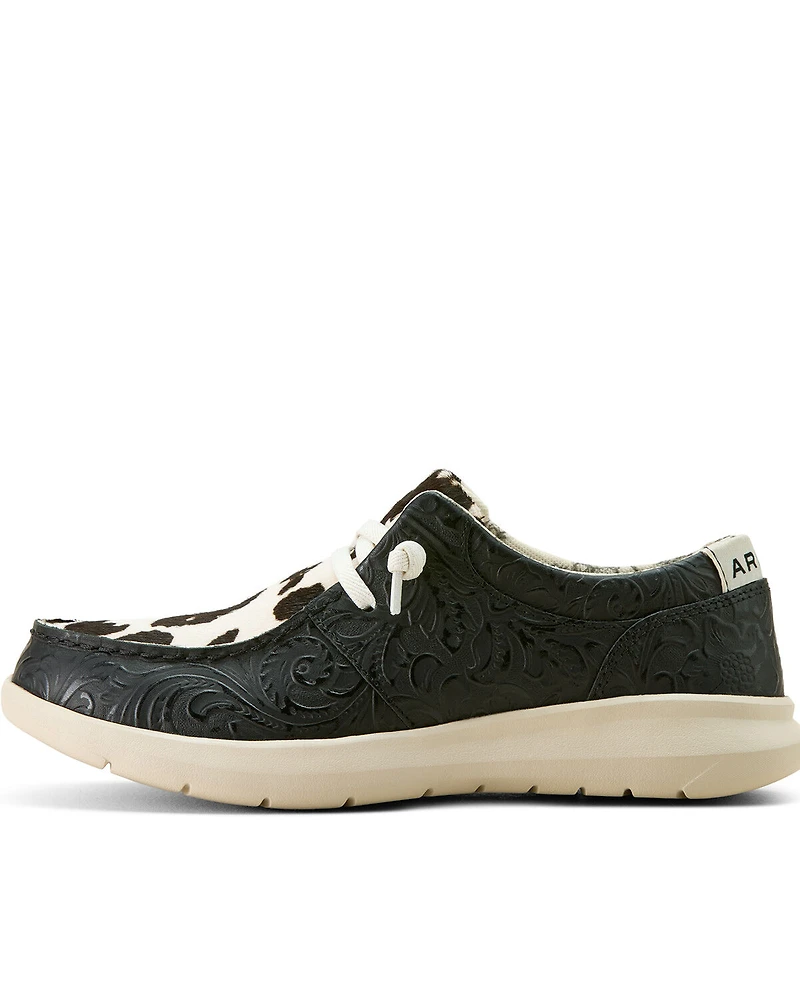 Ariat Women's Hair-On Tooled Hilo Casual Shoes - Moc Toe