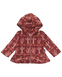 Wrangler Infant Girls' Cacti Print Sherpa Jacket