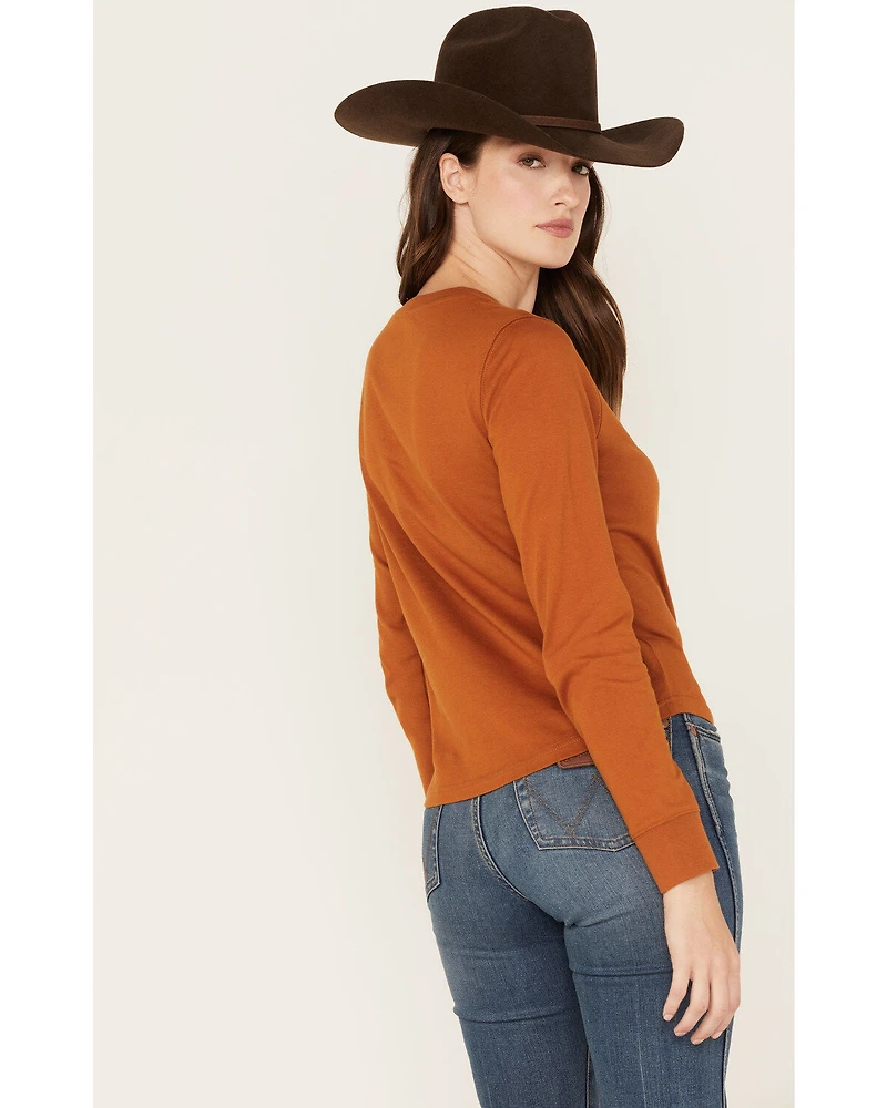 RANK 45® Women's Logo Graphic Long Sleeve Tee