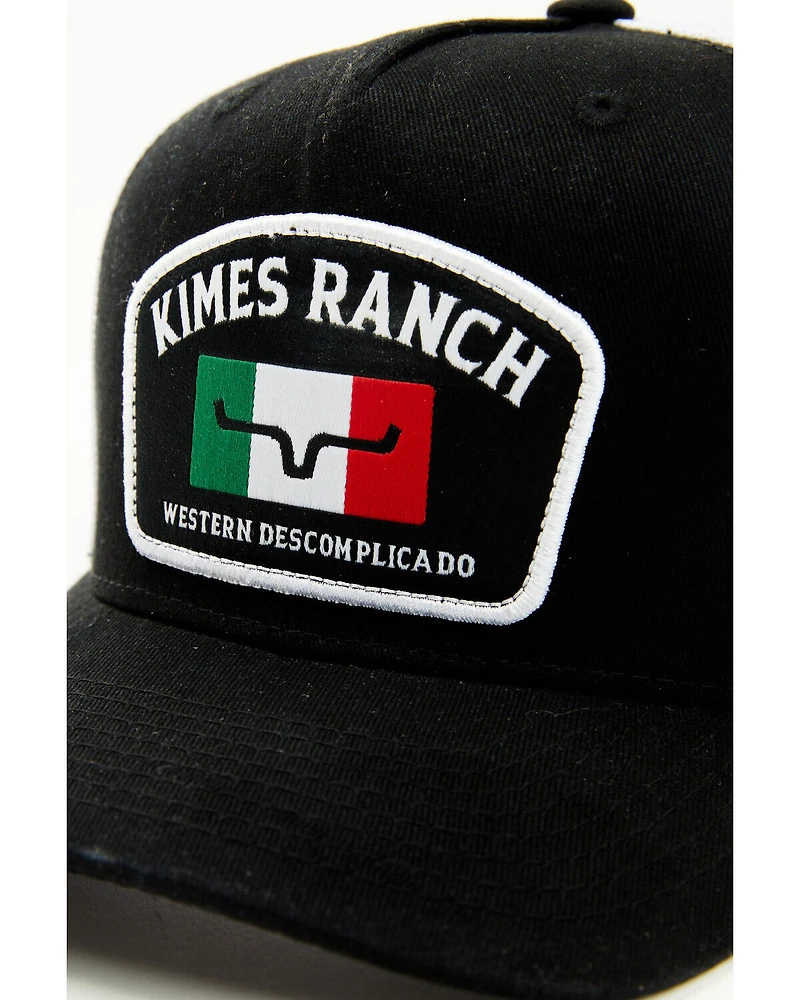 Kimes Ranch Men's Mexico Logo Patch Ball Cap