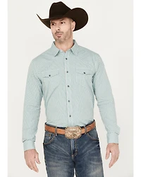 Gibson Trading Co. Men's Grand Stand Plaid Print Long Sleeve Western Snap Shirt