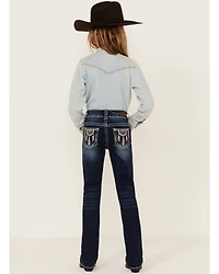 Shyanne Girls' Dreamcatcher Pocket Bootcut Jeans