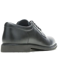 Bates Men's Sentry High Shine LUX Lace-Up Work Oxford Shoes - Round Toe