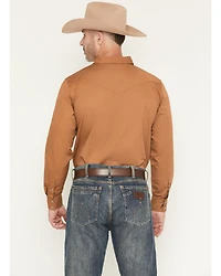 Cody James Men's Treadstone Solid Long Sleeve Snap Western Shirt