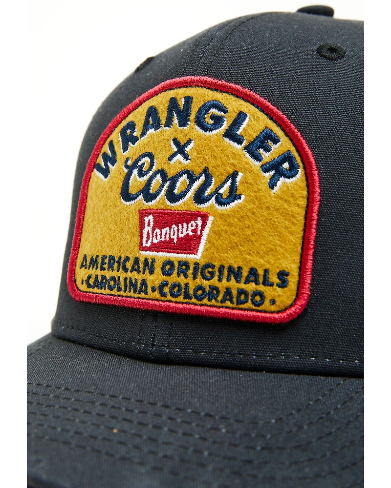 Wrangler X Coors Banquet Logo Patch Ball Cap