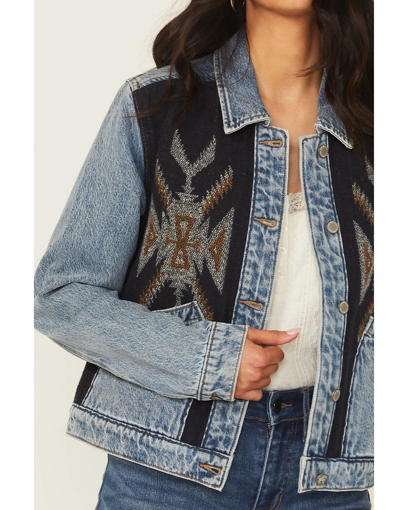 Idyllwind Women's Mallard Denim and Blanket Mix Jacket