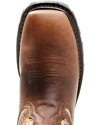 Cody James Men's 11" Camo Flag Decimator Work Boot - Composite Toe