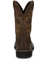Justin Men's Driller Western Work Boots - Soft Toe