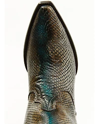 Idyllwind Women's Strut Snake Print Leather Western Boots - Snip Toe