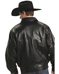 Roper Lamb Nappa Bomber Jacket - Big & Tall